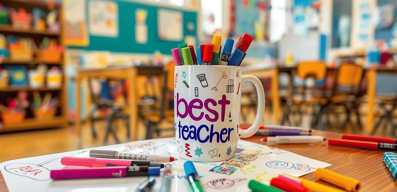 Idées cadeaux personnalisés pour maîtresse : fin d'année scolaire
