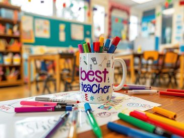 Idées cadeaux personnalisés pour maîtresse : fin d'année scolaire